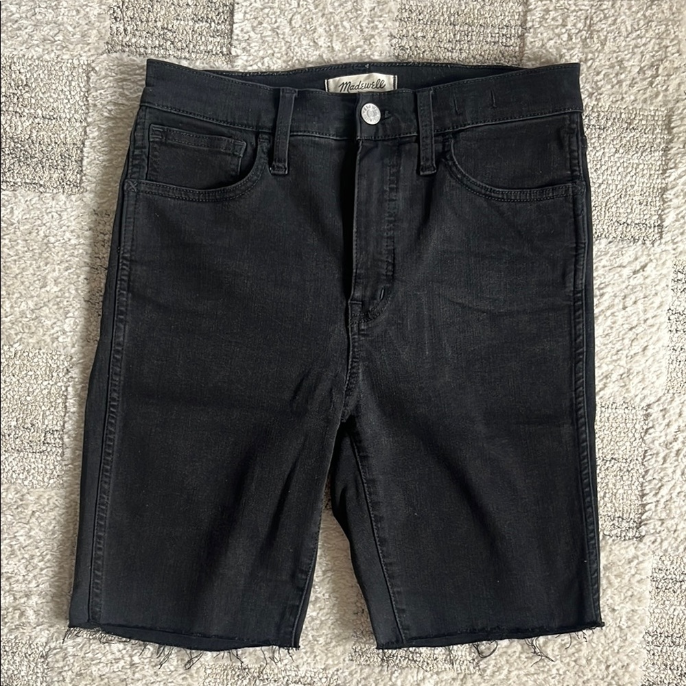 Madewell Black Women's Bermuda Shorts